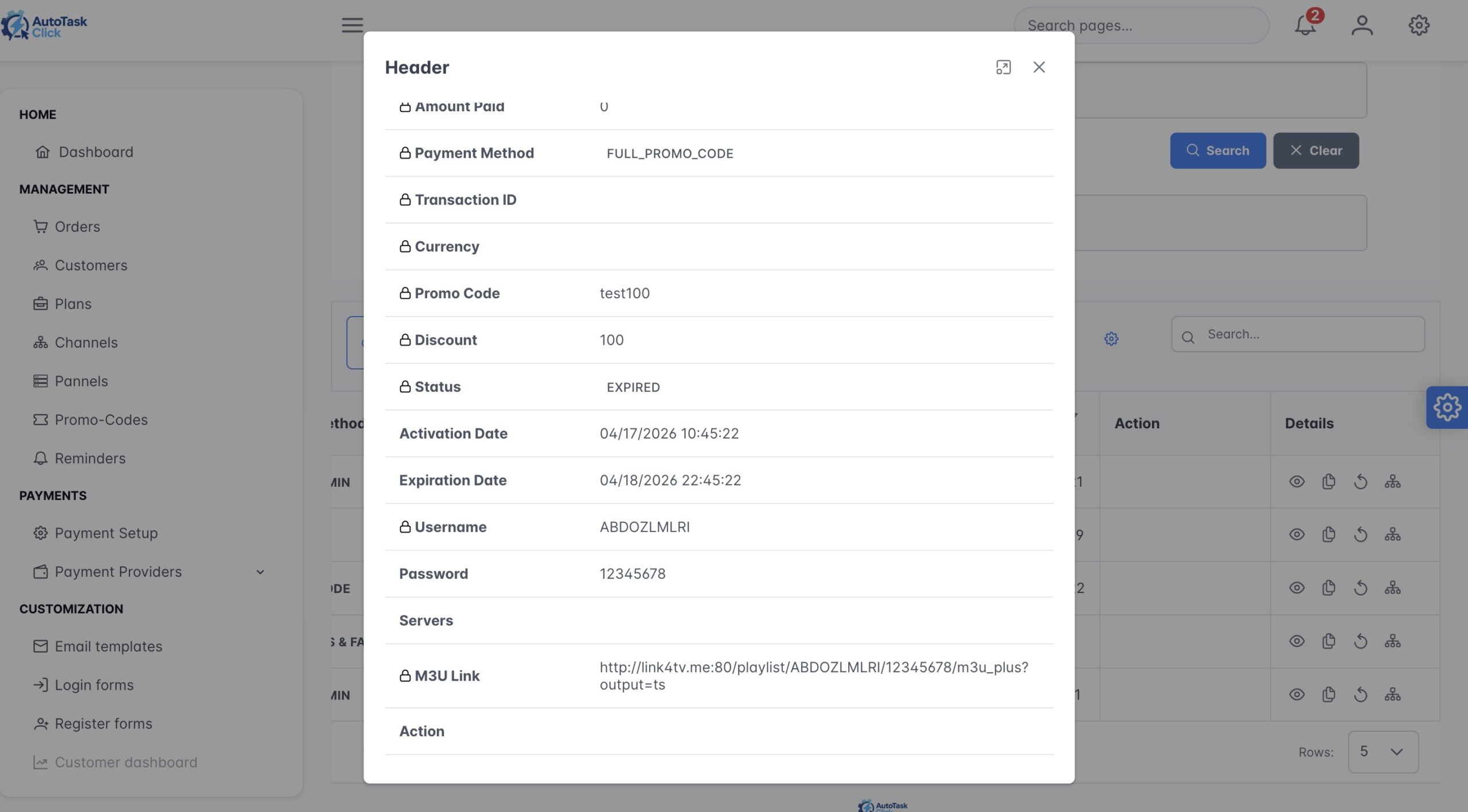 Embed Token generator